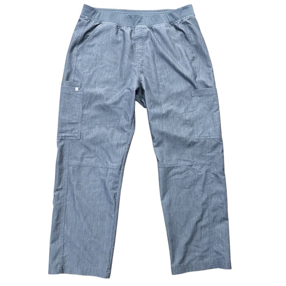 Figs Graphite Gray Mens Axim Cargo Scrub Pants Size XXL Short Style T2001S